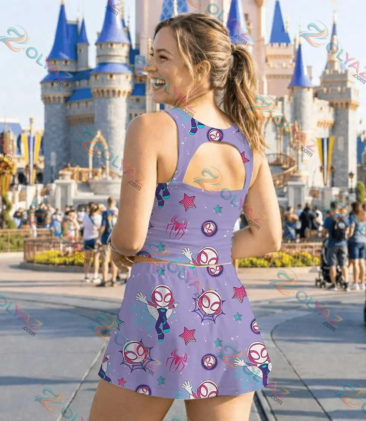 Marvel Spider Gwen Dress Set (Design 1) Marvel Spider Gwen Dress Set (Design 1)