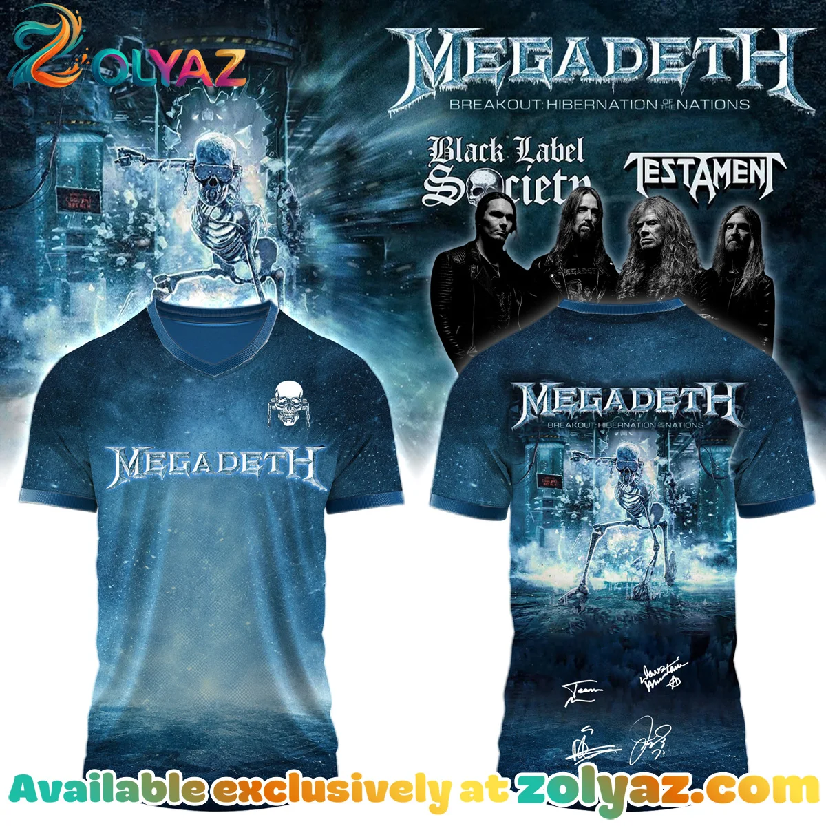 Megadeth Signed Jersey - Part 5