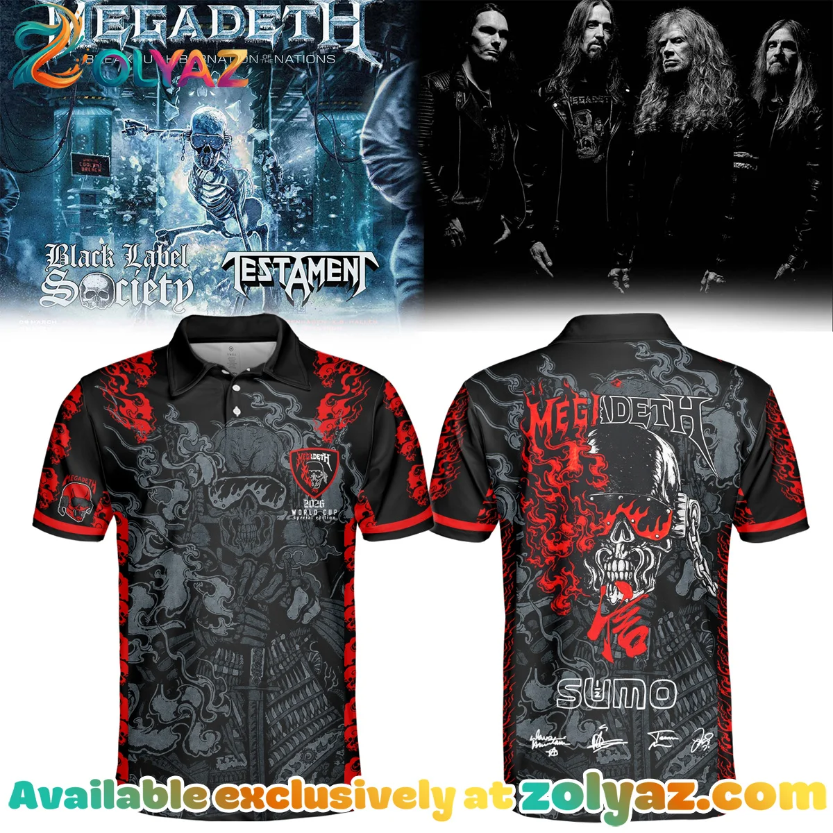 Megadeth Signed Jersey - Part 6
