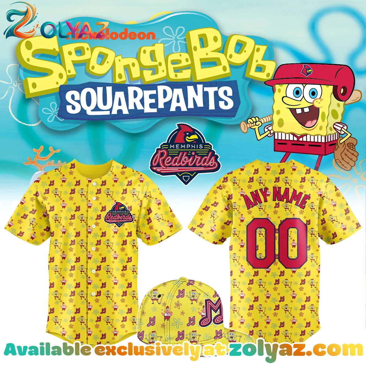 Memphis SpongeBob SquarePants Jersey (Release 1)