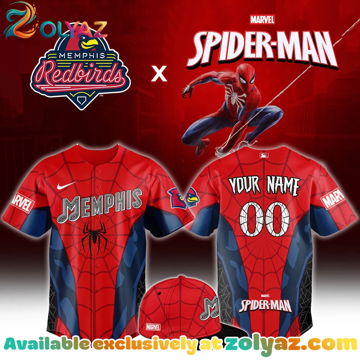 Memphis x Spider-Man Jersey