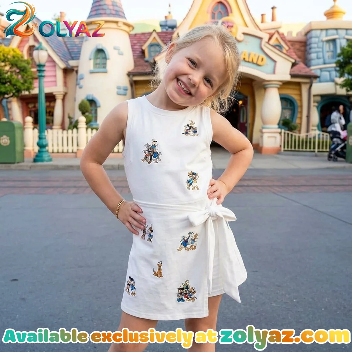 Mickey And Friends Athletic Dress - Tennis Dress Skirt, Disneybound Retro Pleated Skirt Theme Park Vacation Outfit Family Dress Set Mickey And Friends Athletic Dress - Tennis Dress Skirt, Disneybound Retro Pleated Skirt Theme Park Vacation Outfit Family Dress Set