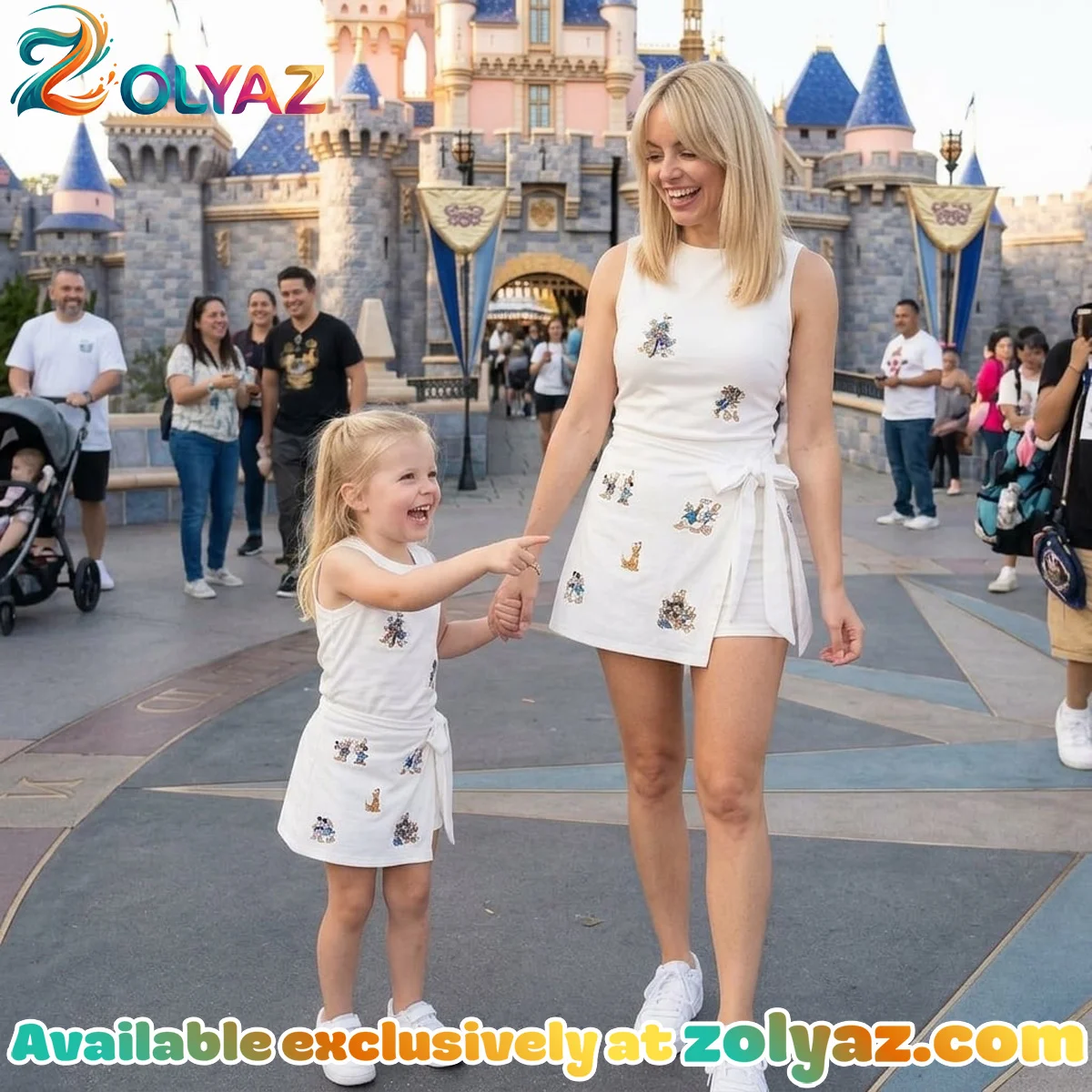 Mickey And Friends Athletic Dress - Tennis Dress Skirt, Disneybound Retro Pleated Skirt Theme Park Vacation Outfit Family Dress Set Mickey And Friends Athletic Dress - Tennis Dress Skirt, Disneybound Retro Pleated Skirt Theme Park Vacation Outfit Family Dress Set