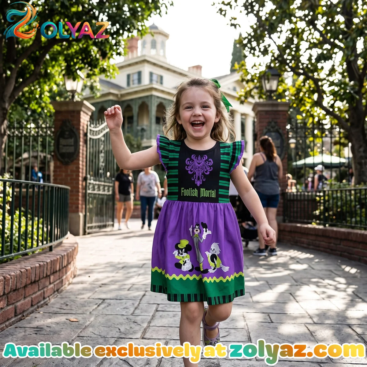 Mickey Friends Haunted Mansion Skater Dress Mickey Friends Haunted Mansion Skater Dress