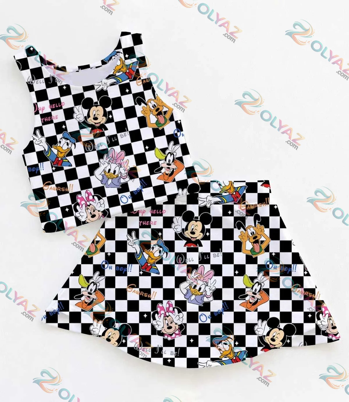 Mickey & Friends Dress Set (Style 3)