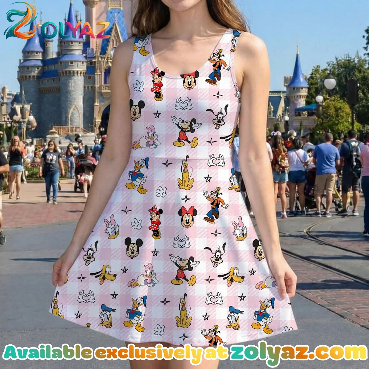 Mickey Friends Skater Dress Mickey Friends Skater Dress
