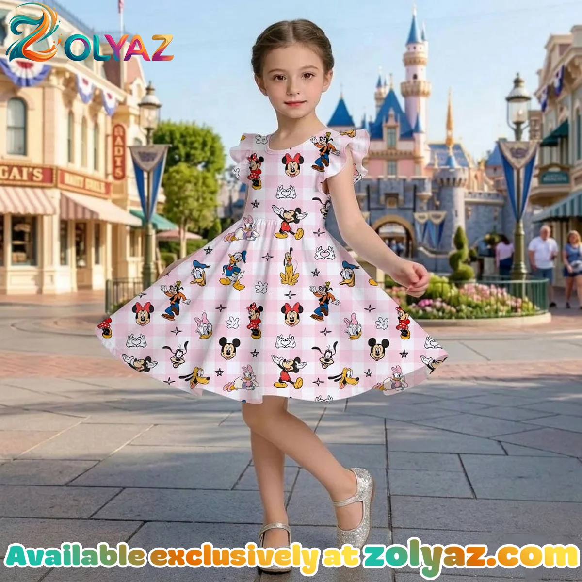 Mickey Friends Skater Dress Mickey Friends Skater Dress