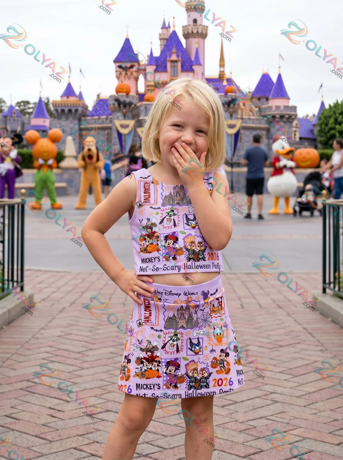 Mickey Halloween Dress Set (Style 1) Mickey Halloween Dress Set (Style 1)