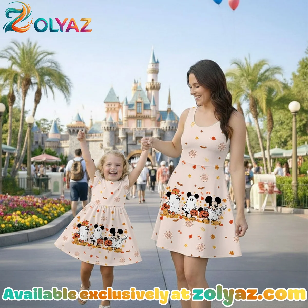 Mickey Halloween Skater Dress - Series 3 Mickey Halloween Skater Dress - Series 3