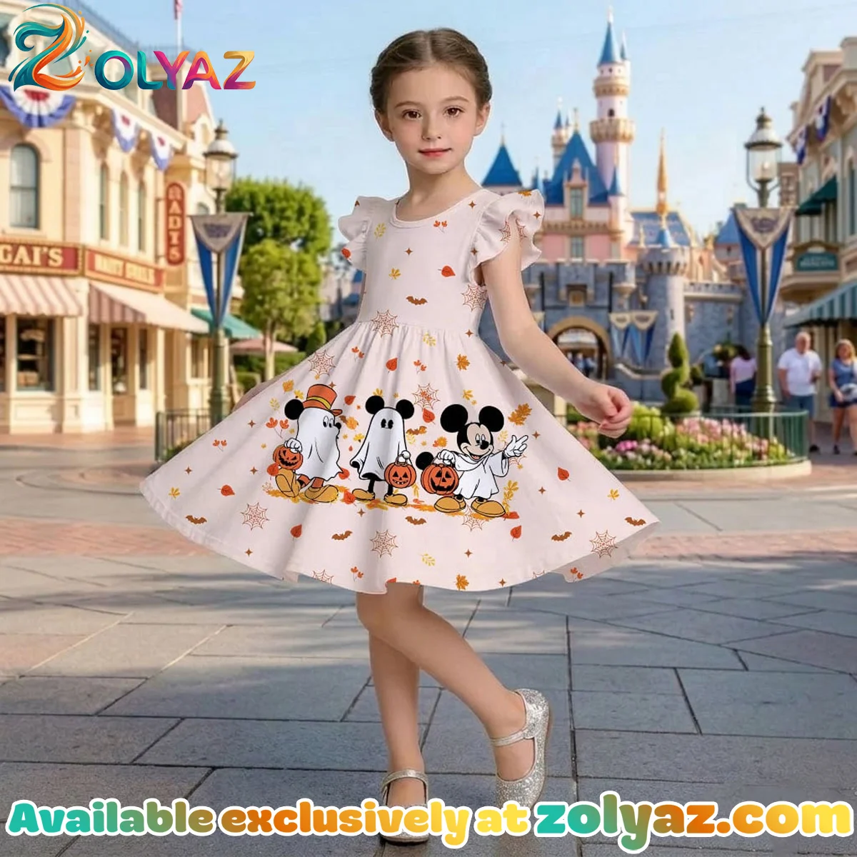 Mickey Halloween Skater Dress - Series 3 Mickey Halloween Skater Dress - Series 3