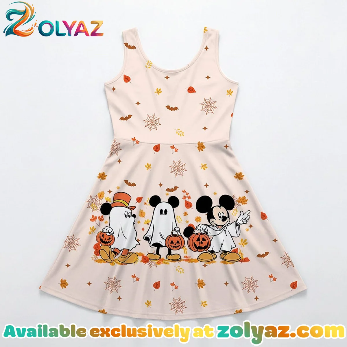 Mickey Halloween Skater Dress - Series 3 Mickey Halloween Skater Dress - Series 3