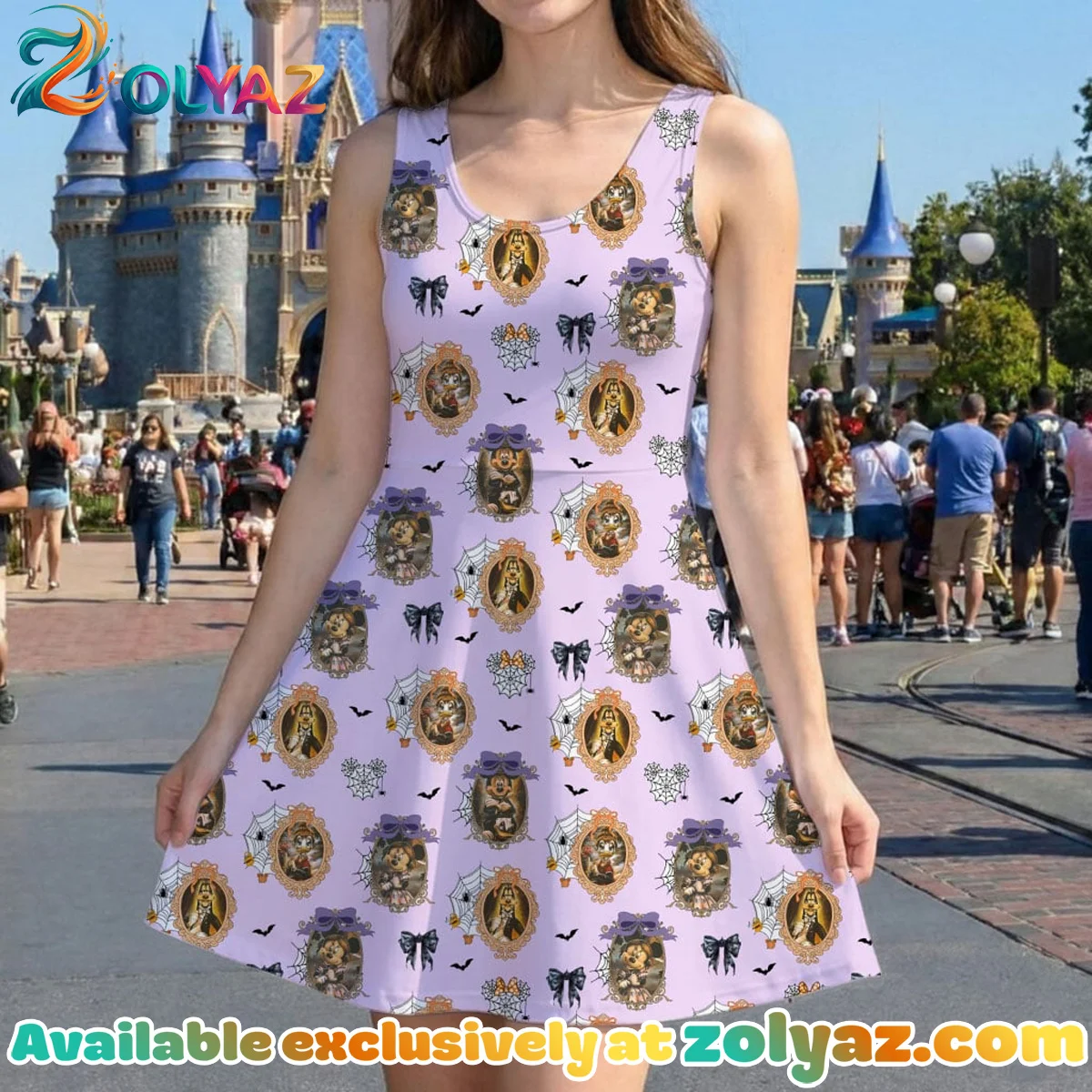 Mickey Halloween Skater Dress - Series 4 Mickey Halloween Skater Dress - Series 4