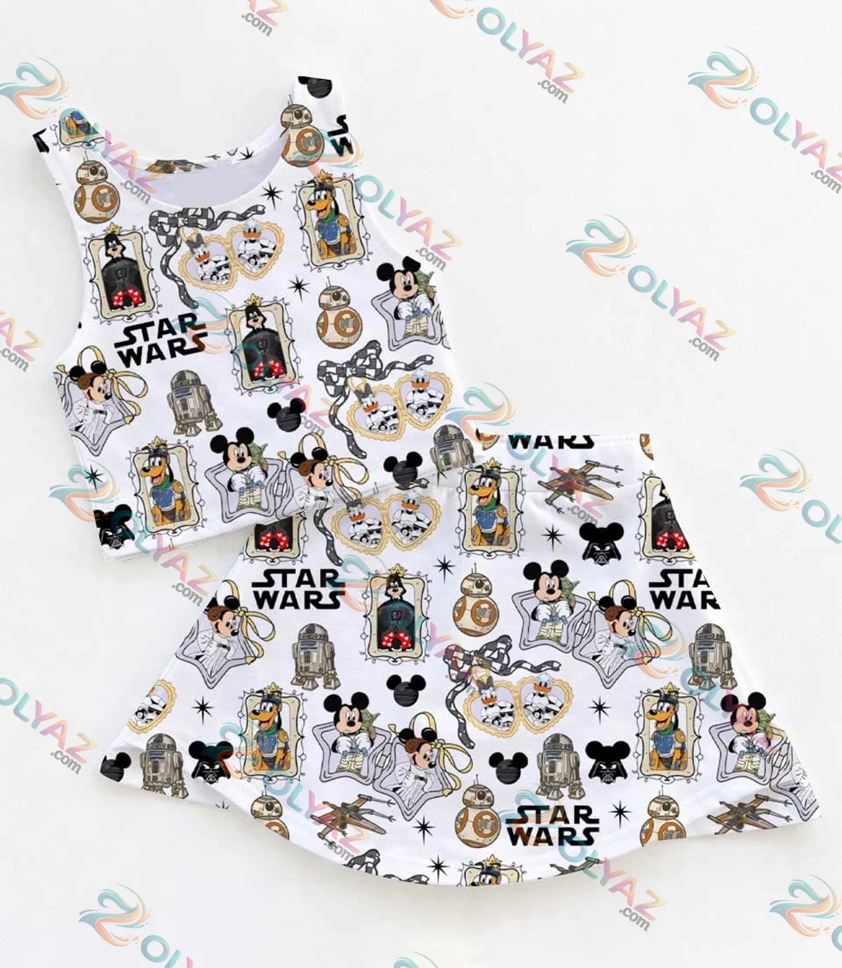 Mickey Jedi & Friends Dress Set