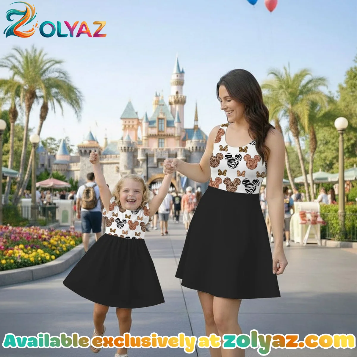 Mickey Minnie Skater Dress Mickey Minnie Skater Dress