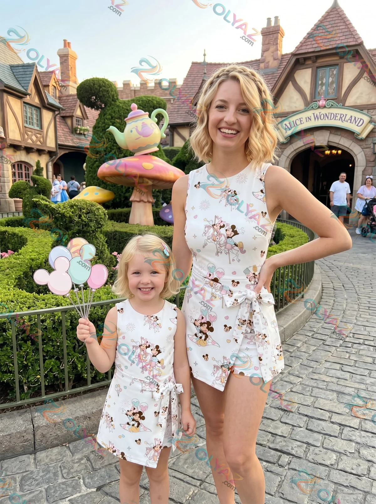 Mickey & Minnie Athletic Dress - Tennis Dress Skirt, Disney Park Vacation Outfit, Mickey & Minnie Skort Dress
