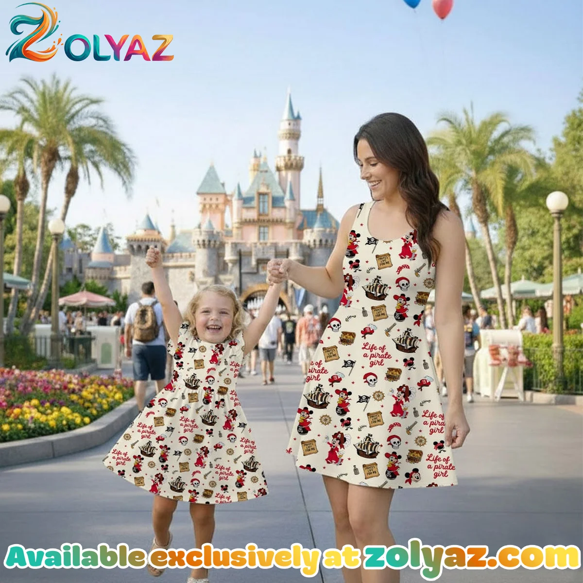 Mickey Pirate Skater Dress Mickey Pirate Skater Dress