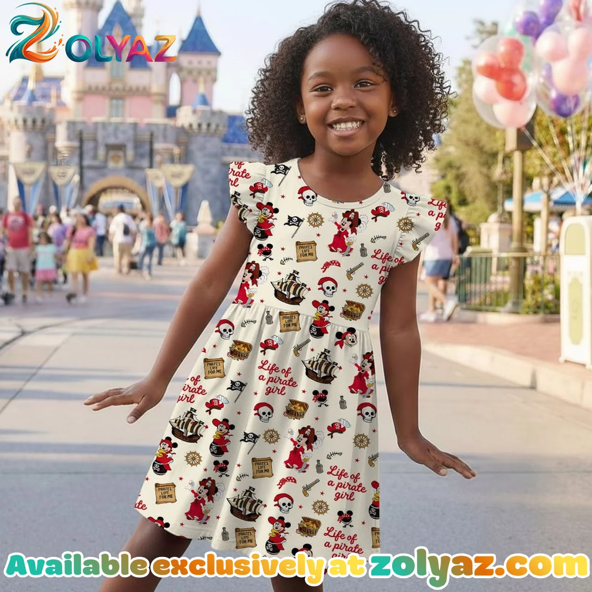 Mickey Pirate Skater Dress Mickey Pirate Skater Dress
