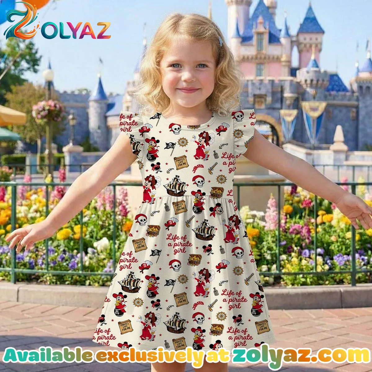 Mickey Pirate Skater Dress Mickey Pirate Skater Dress