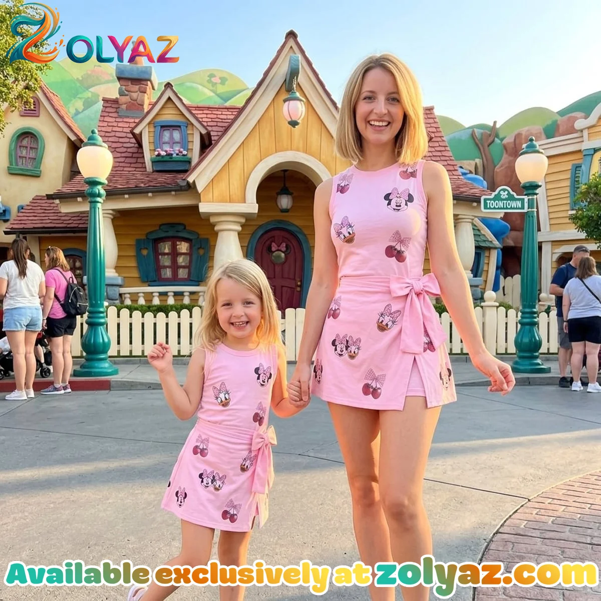 Minnie Daisy Cherry Athletic Dress - Tennis Dress Skirt, Disney Park Vacation Outfit, Minnie Mouse Skort Dress Minnie Daisy Cherry Athletic Dress - Tennis Dress Skirt, Disney Park Vacation Outfit, Minnie Mouse Skort Dress
