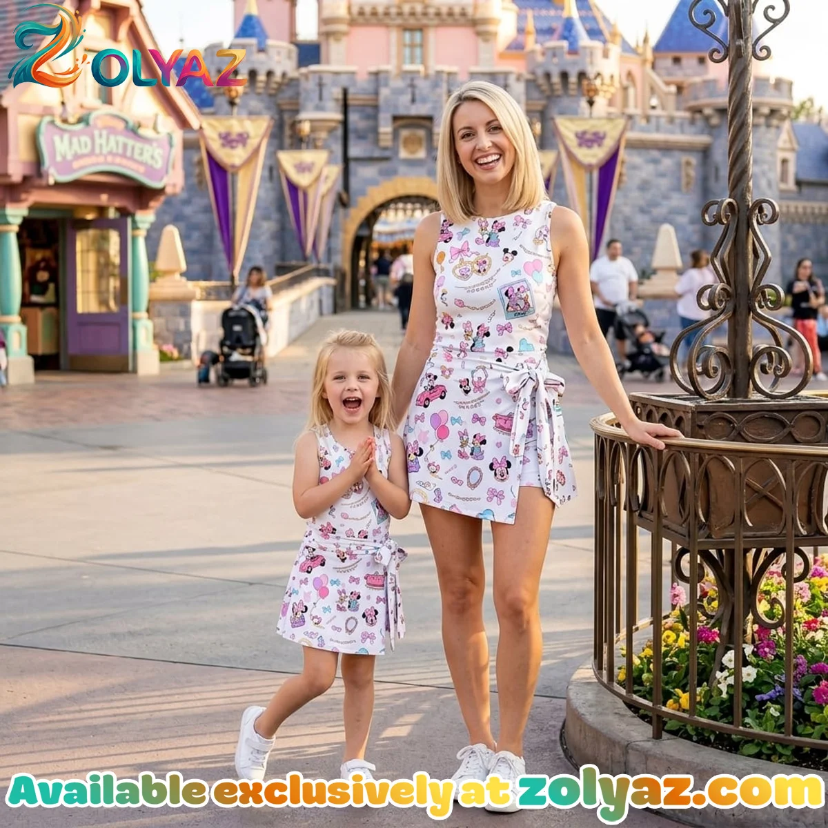 Minnie Daisy Coquette Athletic Dress - Tennis Dress Skirt, Disney Park Vacation Outfit, Minnie Mouse Skort Dress Minnie Daisy Coquette Athletic Dress - Tennis Dress Skirt, Disney Park Vacation Outfit, Minnie Mouse Skort Dress