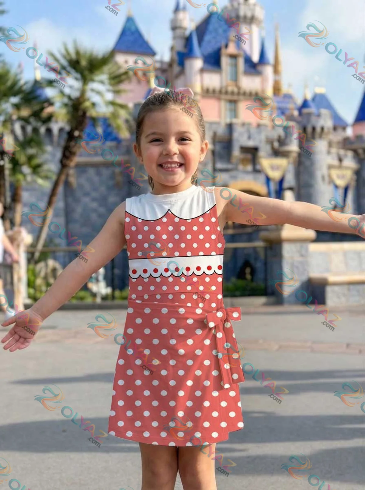 Minnie Inspired Athletic Dress - Tennis Dress Skirt, Red Polka Dot Mom And Me Matching Outfit, Disney Park Vacation Clothes Minnie Inspired Athletic Dress - Tennis Dress Skirt, Red Polka Dot Mom And Me Matching Outfit, Disney Park Vacation Clothes