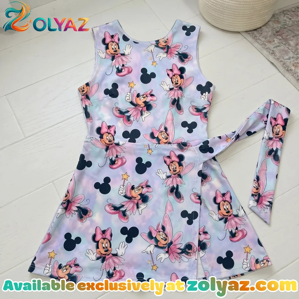 Minnie Mouse Ballet Athletic Dress - Tennis Dress Skirt, Disney Park Vacation Outfit, Minnie Ballerina Skort Dress