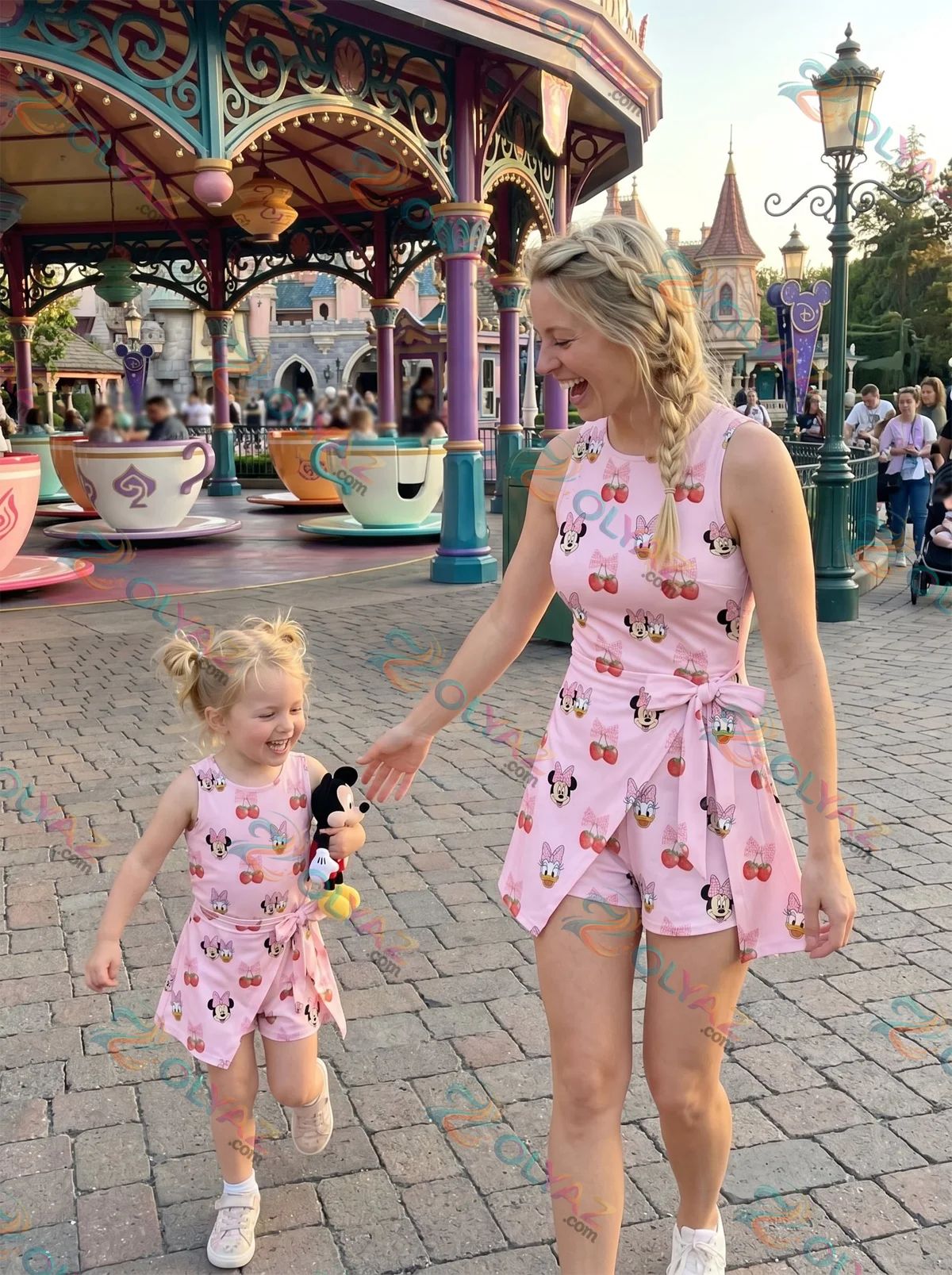 Minnie Mouse Cherry Athletic Dress - Tennis Dress Skirt, Disney Tennis Skort For Women