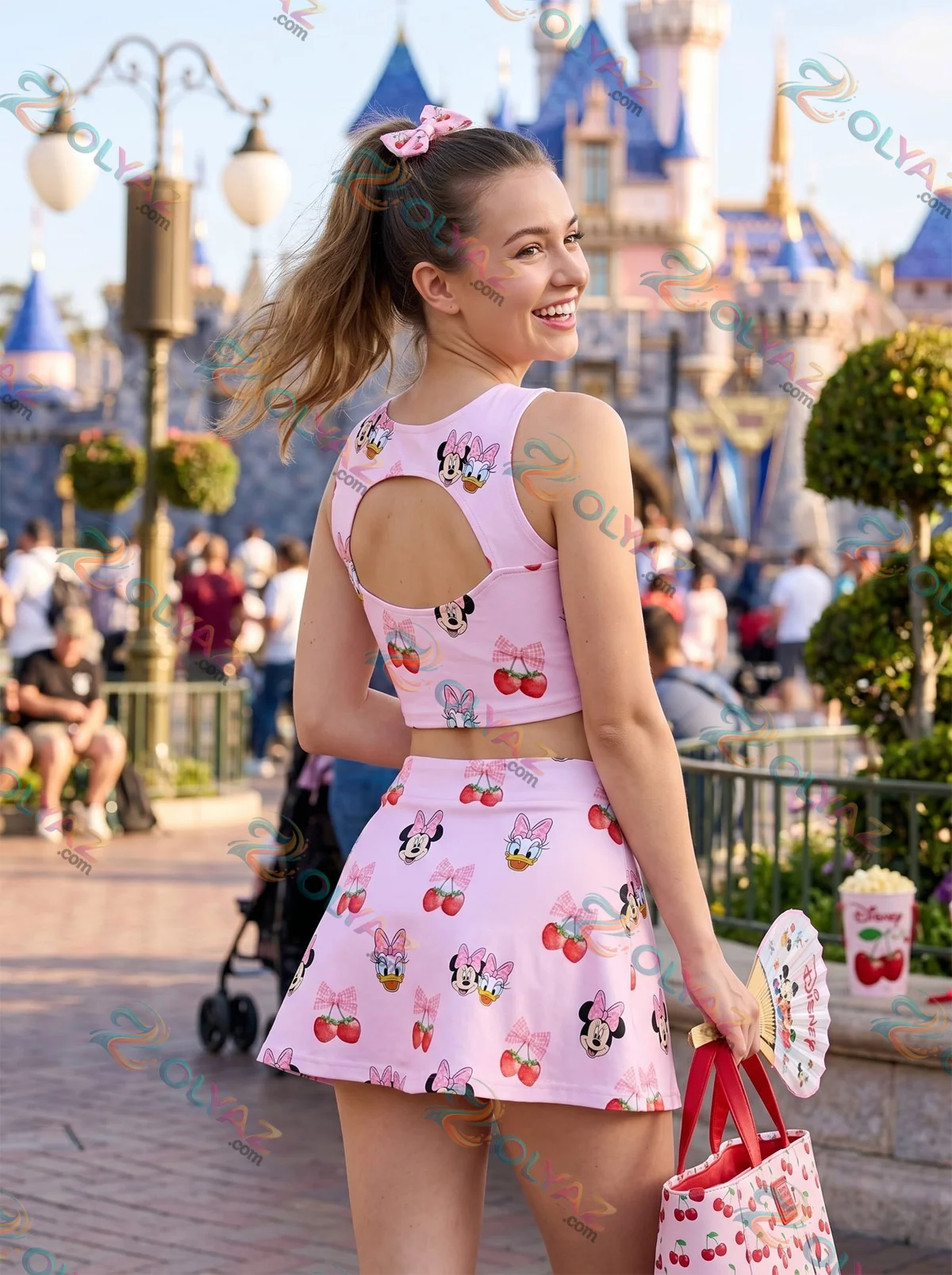 Minnie Mouse Cherry Dress Set Minnie Mouse Cherry Dress Set