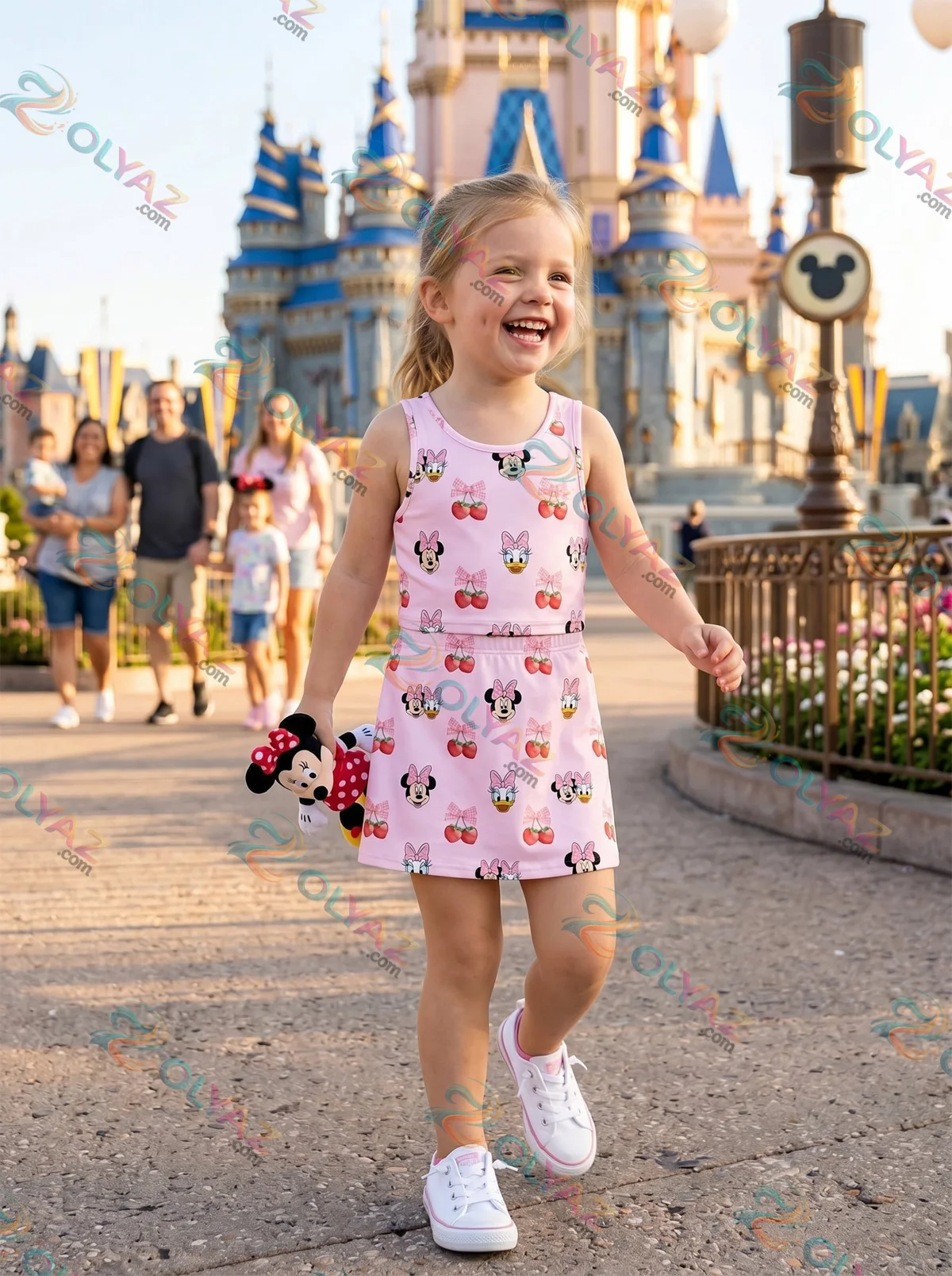 Minnie Mouse Cherry Dress Set Minnie Mouse Cherry Dress Set