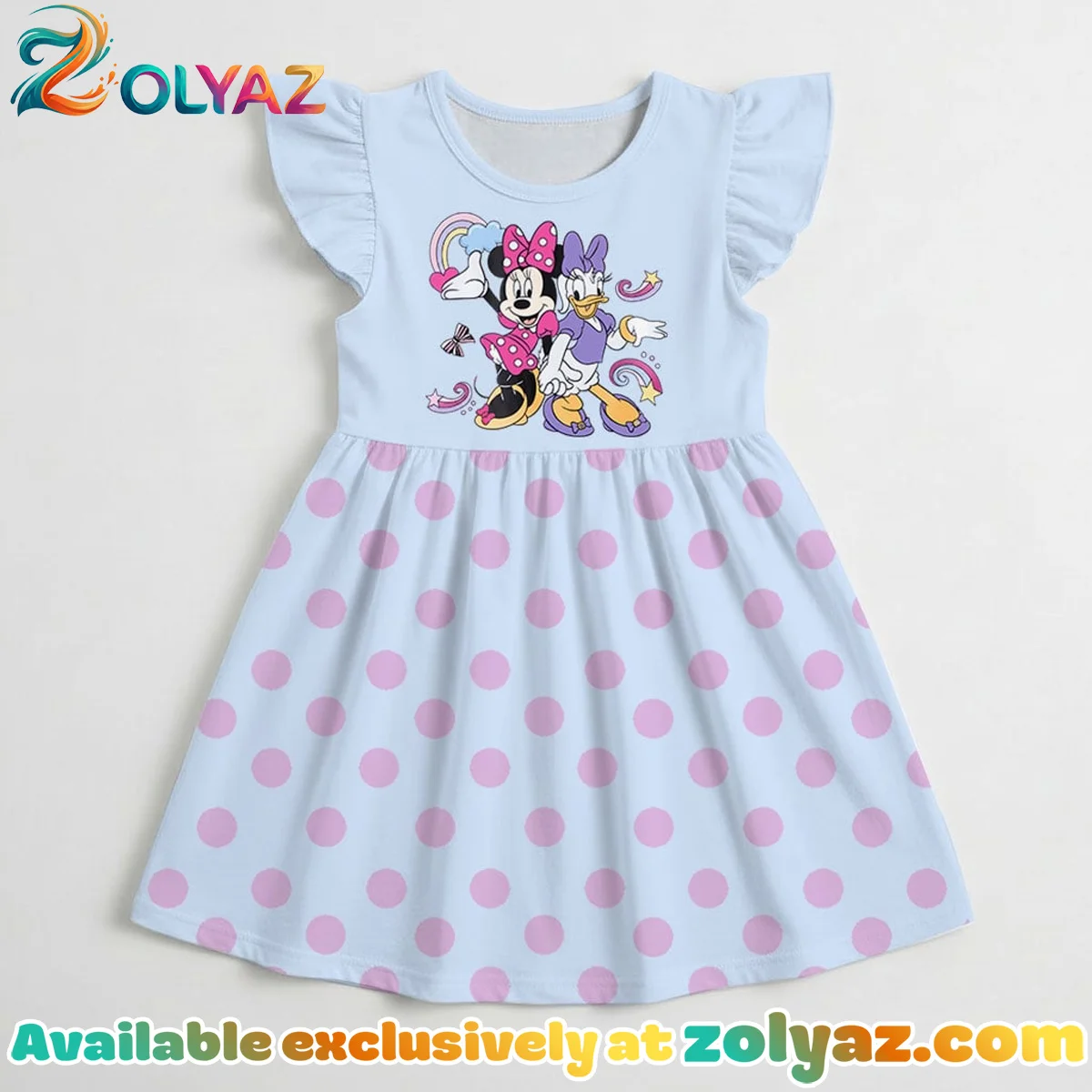 Minnie Mouse Daisy Duck Skater Dress Minnie Mouse Daisy Duck Skater Dress