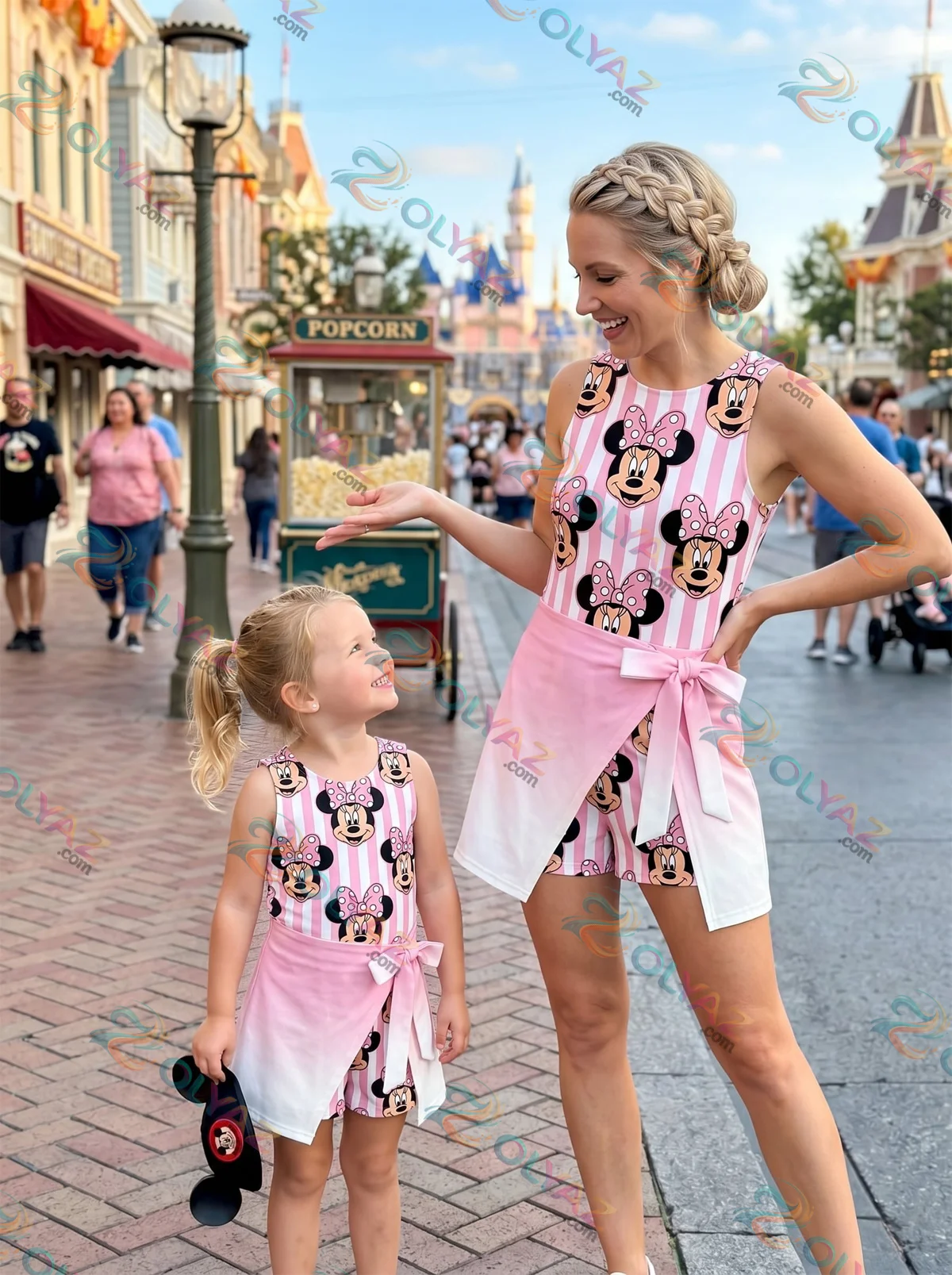 Minnie Mouse Ombre Athletic Dress - Tennis Dress Skirt, Disney Tennis Skort For Women Minnie Mouse Ombre Athletic Dress - Tennis Dress Skirt, Disney Tennis Skort For Women