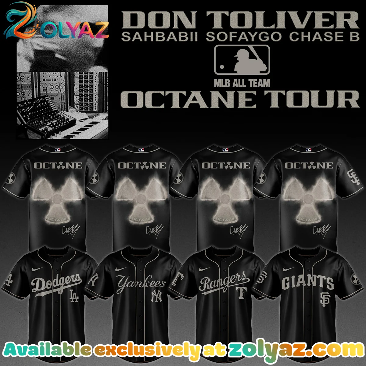 MLB x Don Toliver Octane Tour Signature Jersey - Series 1