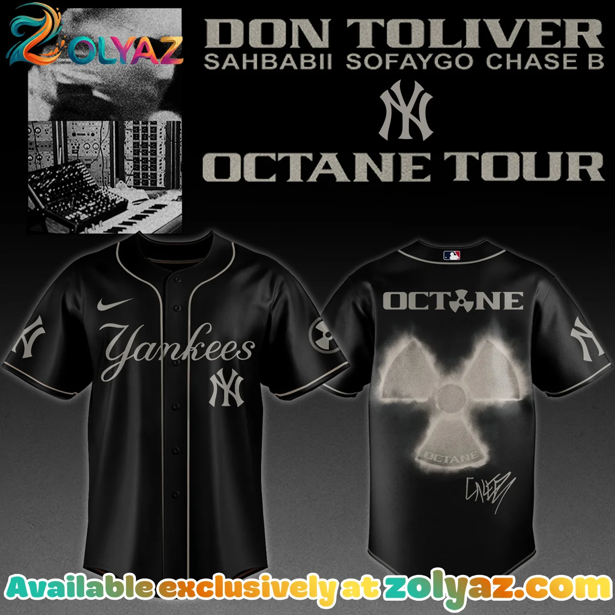 MLB x Don Toliver Octane Tour Signature Jersey - Series 1 MLB x Don Toliver Octane Tour Signature Jersey - Series 1