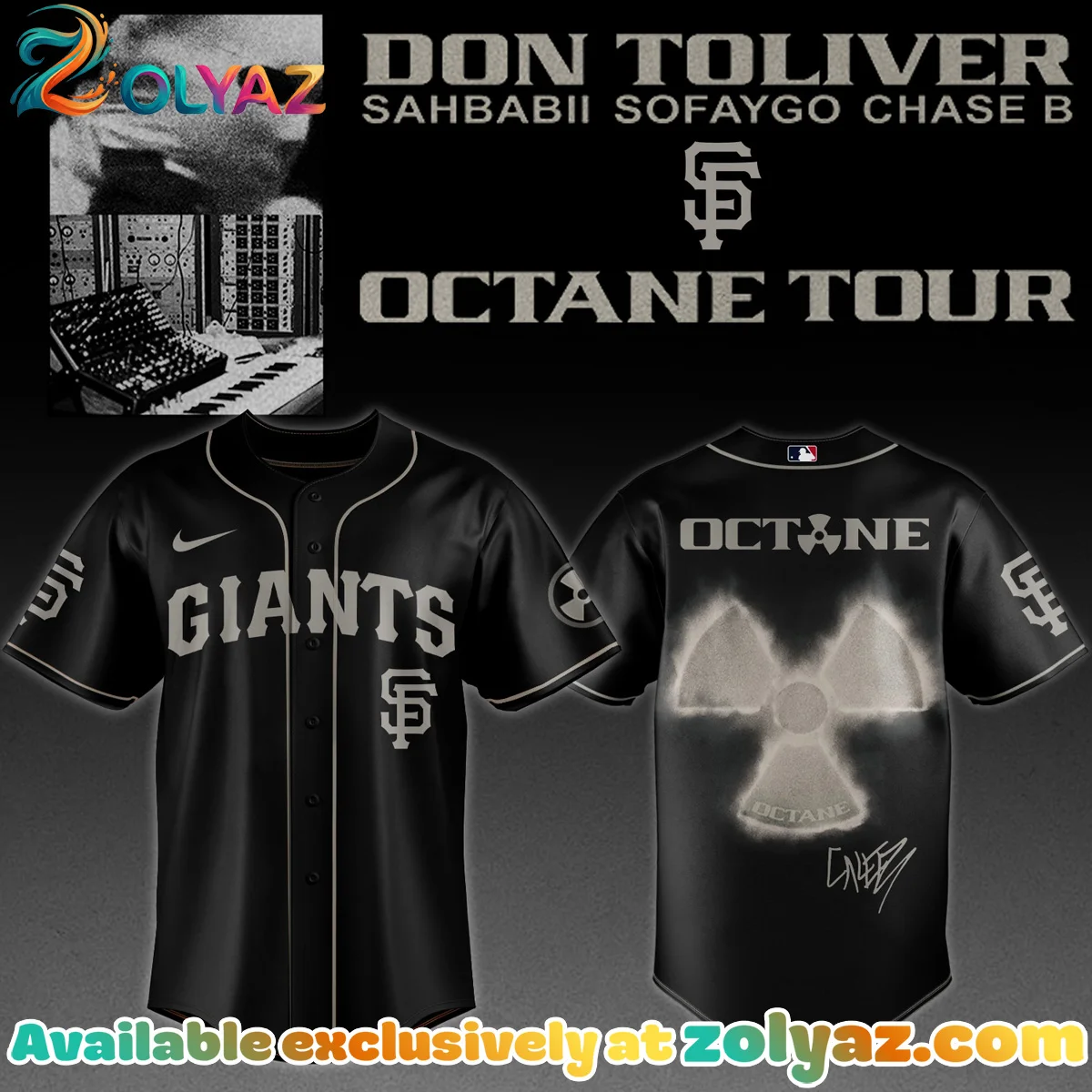 MLB x Don Toliver Octane Tour Signature Jersey - Series 1 MLB x Don Toliver Octane Tour Signature Jersey - Series 1