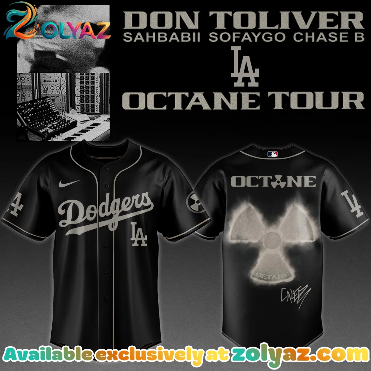 MLB x Don Toliver Octane Tour Signature Jersey - Series 1 MLB x Don Toliver Octane Tour Signature Jersey - Series 1