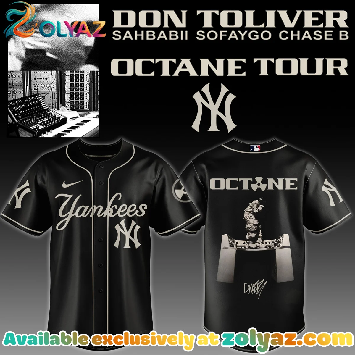MLB x Don Toliver Octane Tour Signature Jersey - Series 2 MLB x Don Toliver Octane Tour Signature Jersey - Series 2