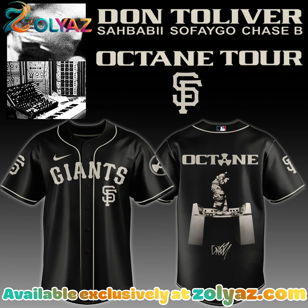 MLB x Don Toliver Octane Tour Signature Jersey - Series 2 MLB x Don Toliver Octane Tour Signature Jersey - Series 2