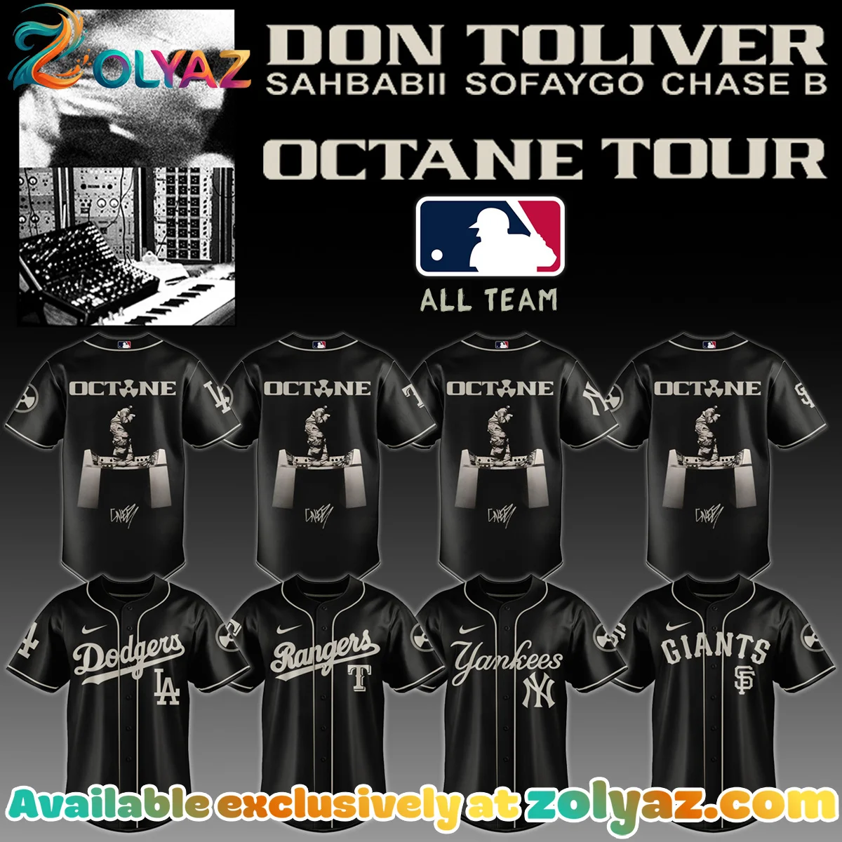 MLB x Don Toliver Octane Tour Signature Jersey - Series 2
