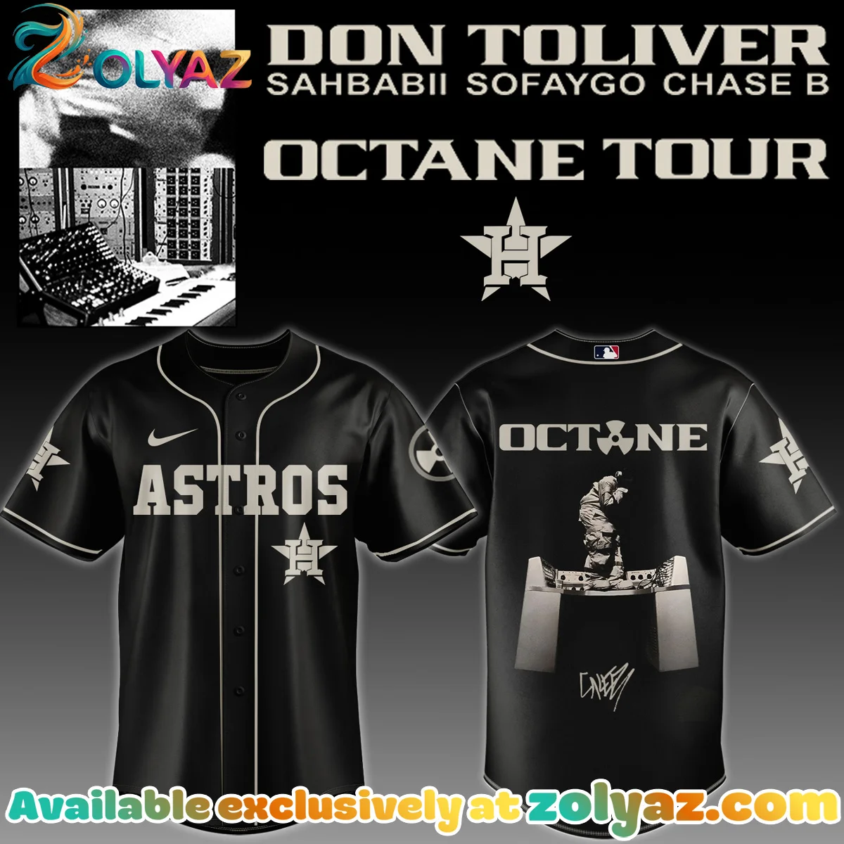 MLB x Don Toliver Octane Tour Signature Jersey - Series 2 MLB x Don Toliver Octane Tour Signature Jersey - Series 2
