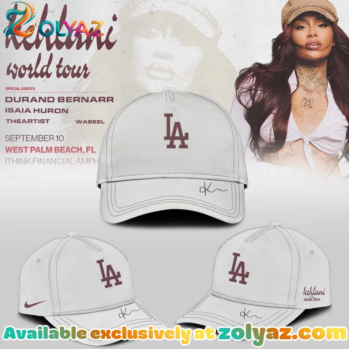 MLB x Kehlani World Tour Signature Jersey (Design 1) MLB x Kehlani World Tour Signature Jersey (Design 1)
