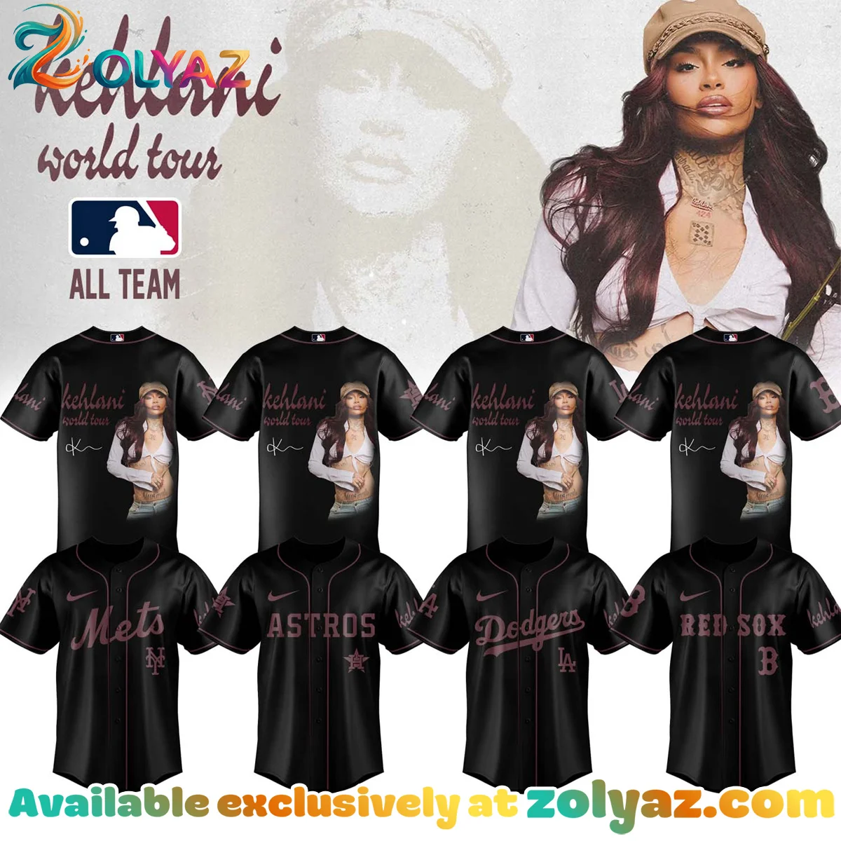 MLB x Kehlani Signature Jersey