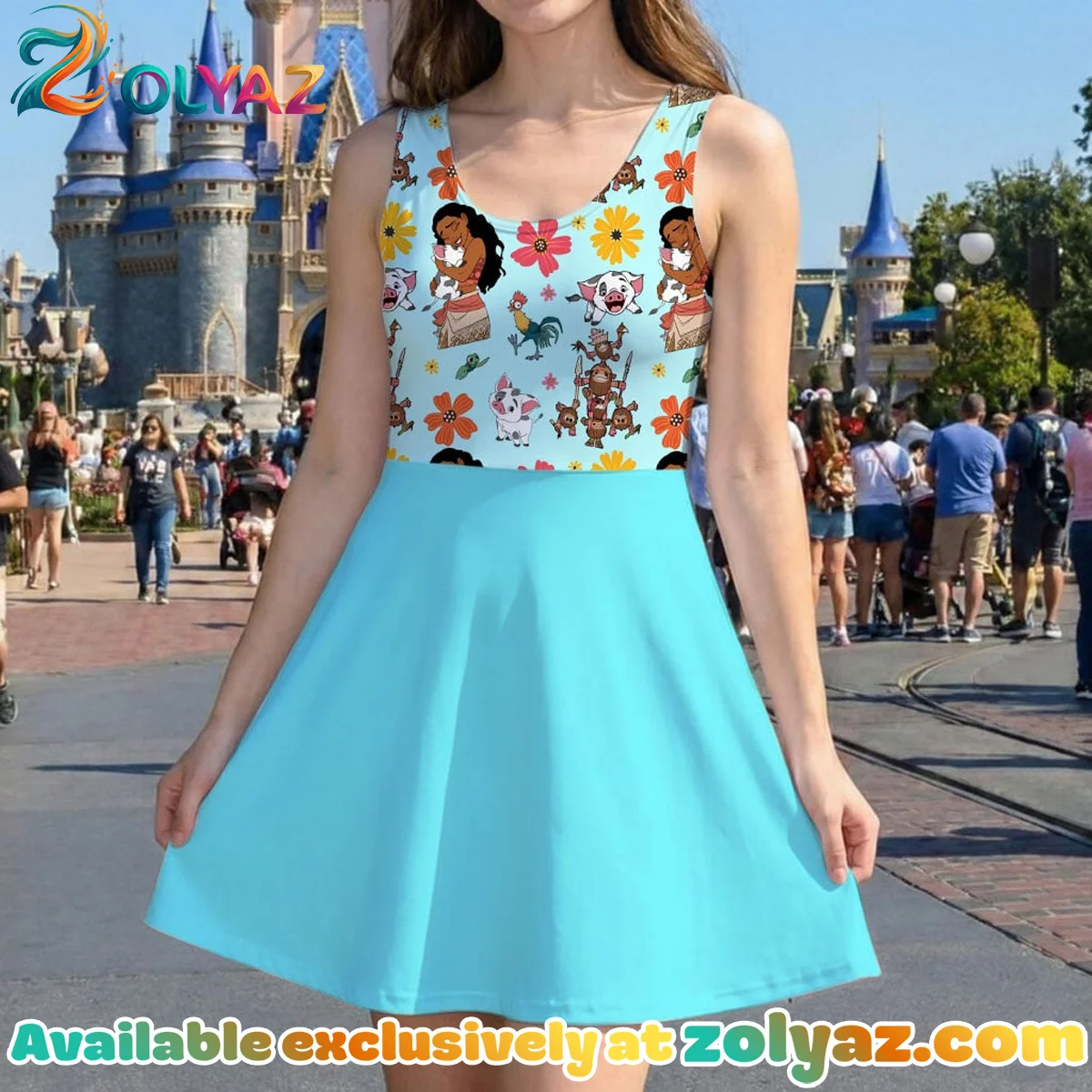 Moana Skater Dress Moana Skater Dress