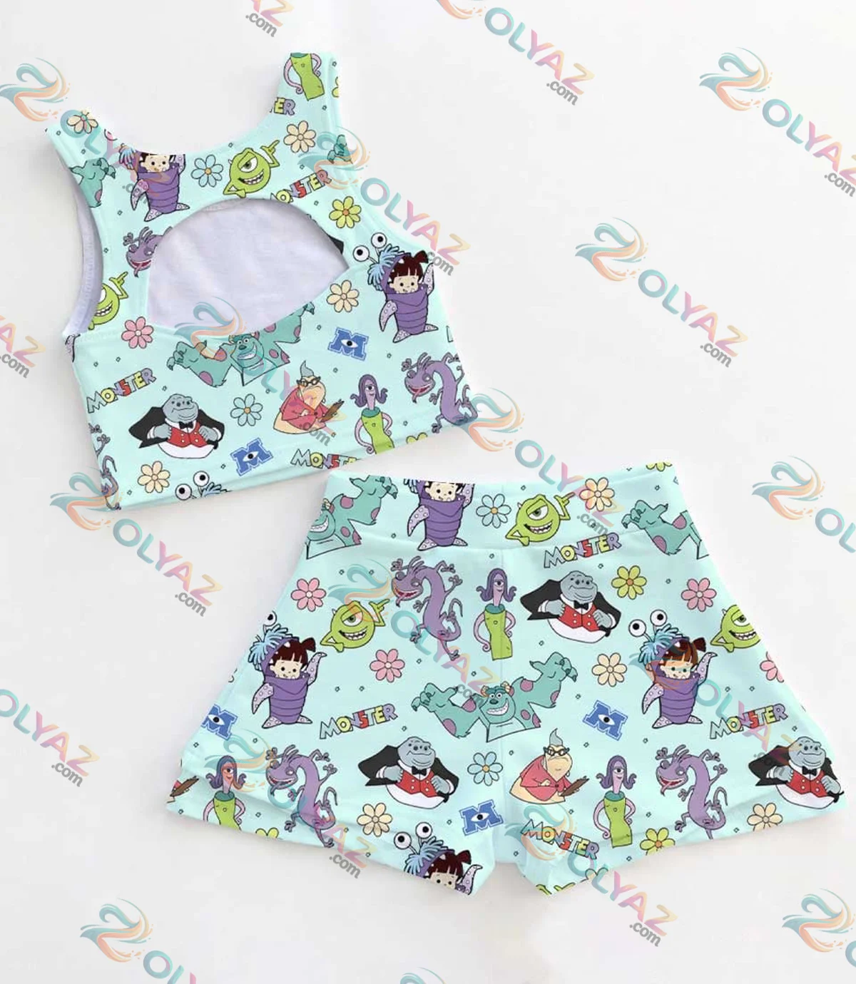 Monster Inc Dress Set Monster Inc Dress Set