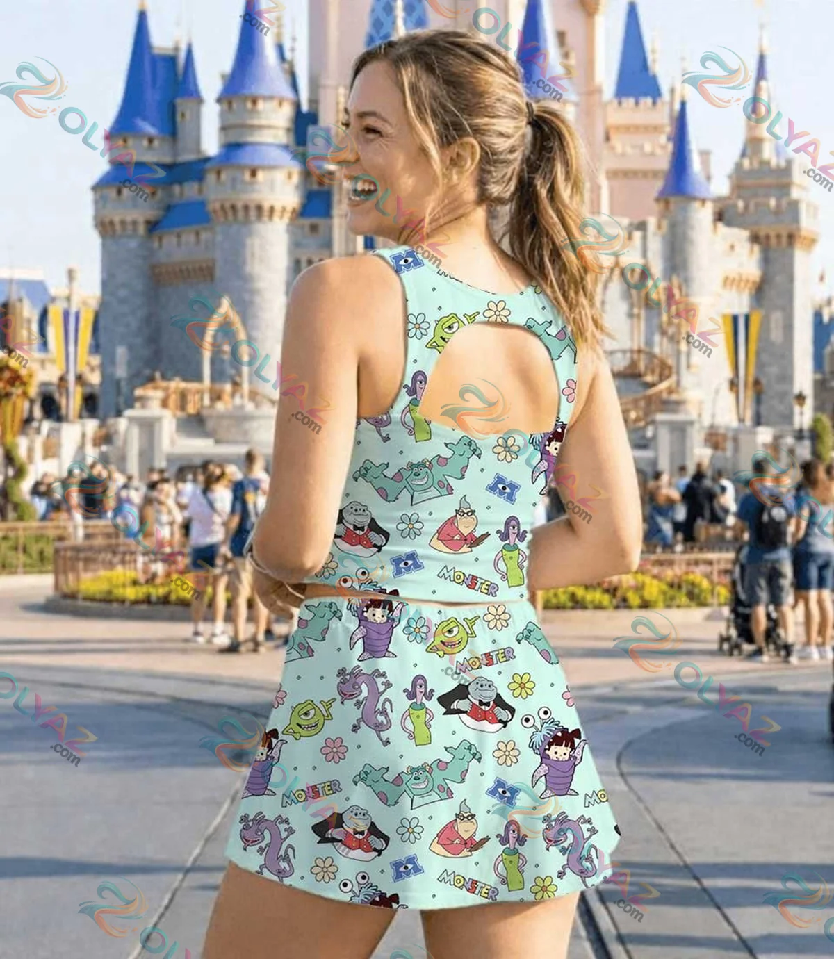 Monster Inc Dress Set Monster Inc Dress Set