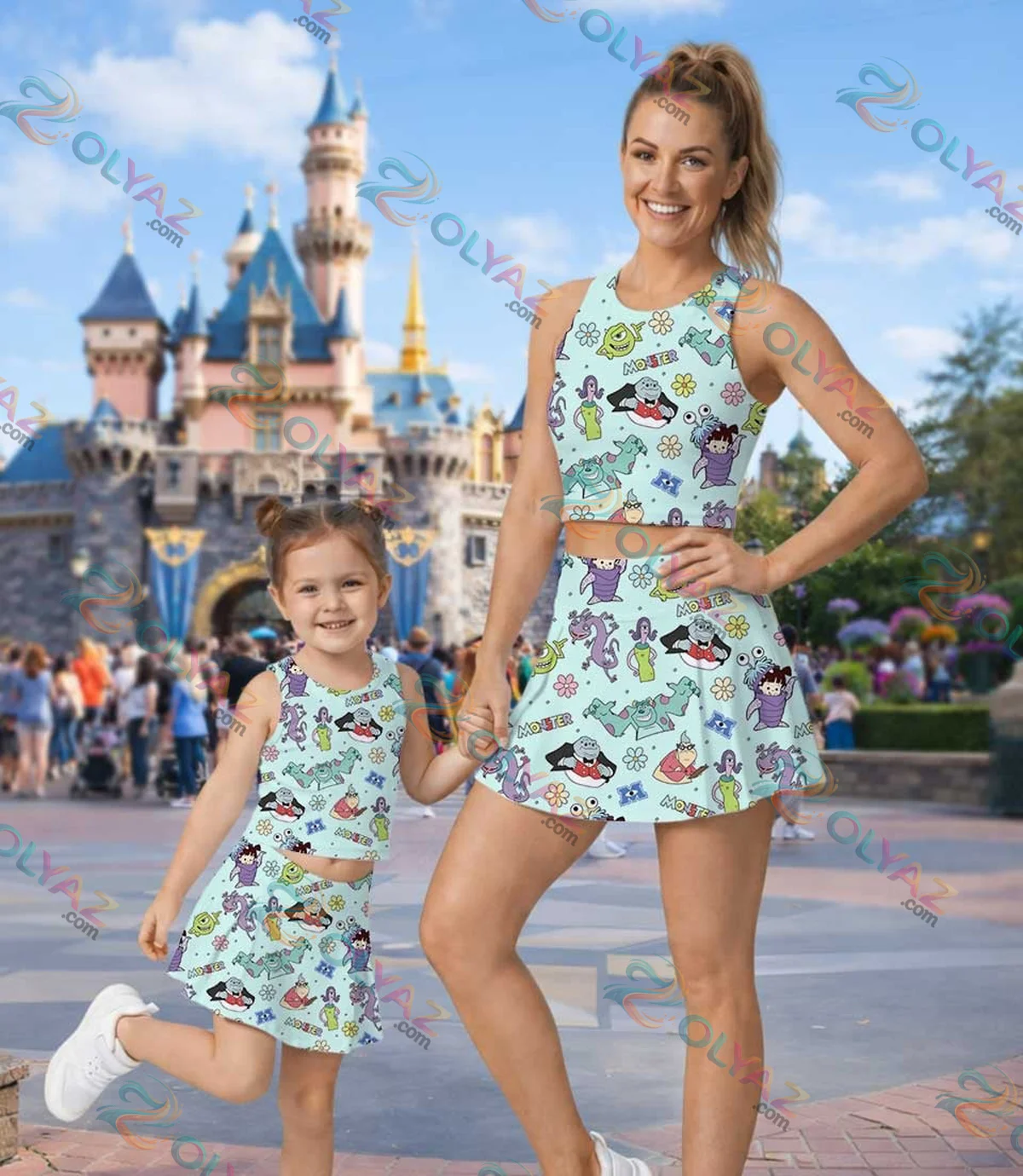 Monster Inc Dress Set Monster Inc Dress Set