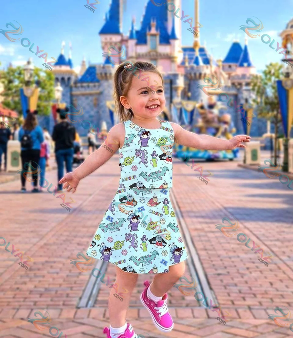 Monster Inc Dress Set Monster Inc Dress Set