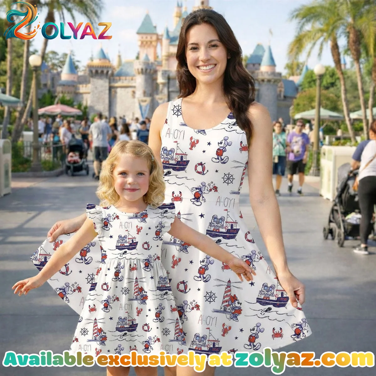 Mickey And Friends Skater Dress (Design 2)