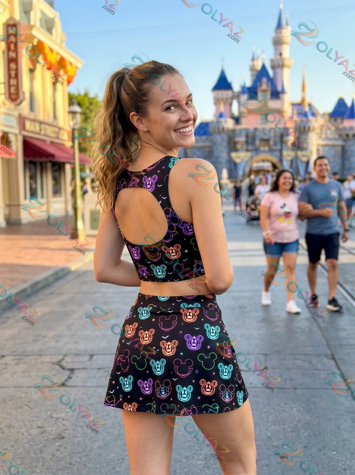 Mickey Halloween Tennis Dress (Style 3) Mickey Halloween Tennis Dress (Style 3)