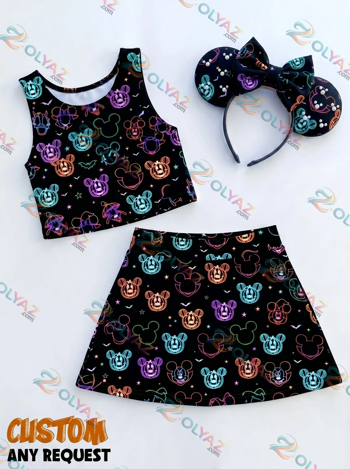 Mickey Halloween Tennis Dress (Style 3)