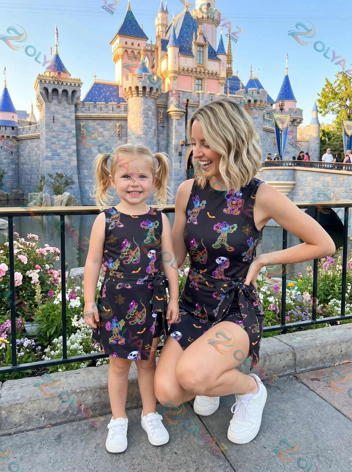 Nightmare Before Christmas Athletic Dress - Tennis Dress Skirt, Disney Park Vacation Outfit, Nightmare Before Christmas Skort Dress